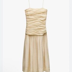 Zara ZW collection midi dress